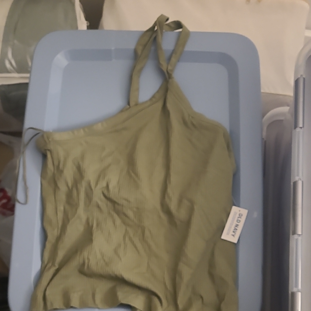 Old Navy Olive Green Women's Top